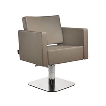 Salon Ambience Square Hydraulic Chair - Star Base + Lockable Pump + Reclinable + Wheels