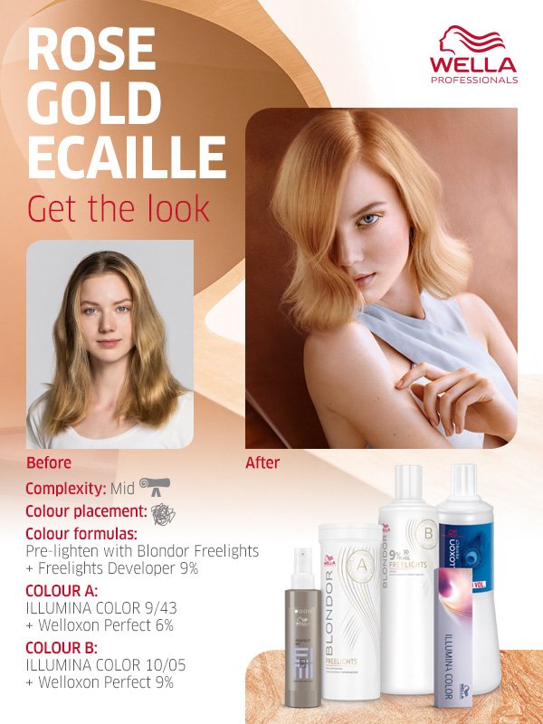 Rose Gold Ecaille - Get The Look