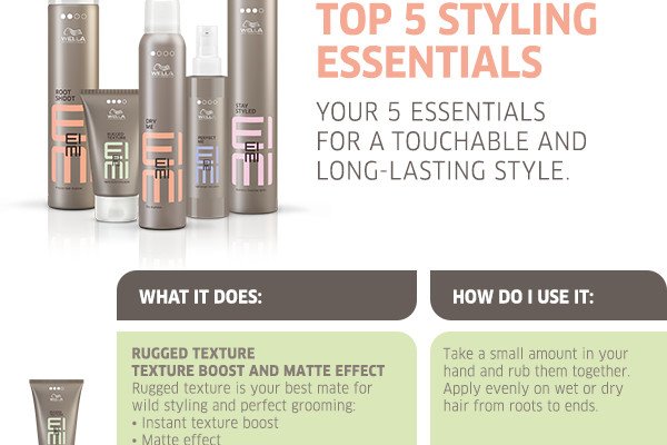 Your 5 essentials for a touchable and long-lasting style
