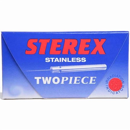 Sterex Two Piece Disposable Needles Regular Stainless Steel Pk50 - F5S