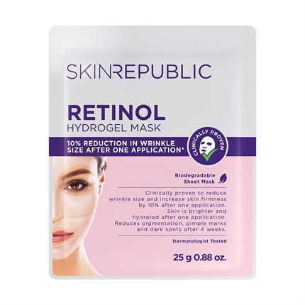 Skin Republic Retinol Hydrogel Sheet Face Mask