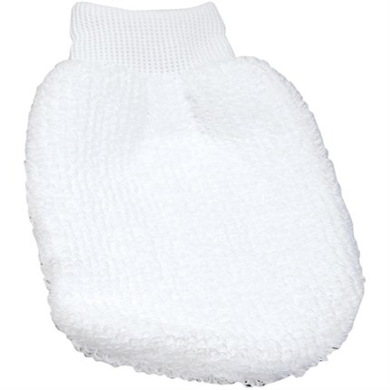 Strictly Professional White Towelling Mitt