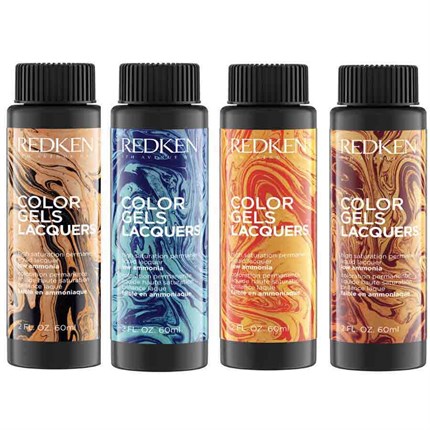 Redken Color Gels Lacquers Permanent Hair Color 60ml - 4NN Natural Coffee Grounds