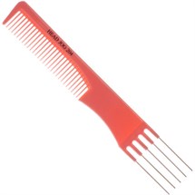 Head Jog 204 Metal Pin Comb Pink