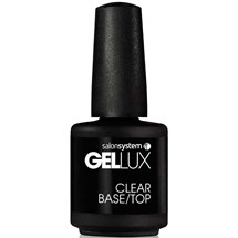 Gellux Gel Polish 15ml - Clear Base/Top Coat