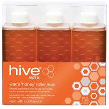 Hive Roller Depilatory Warm Wax Cartridges 6 x 80g