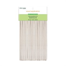 Clean+Easy Wood Applicator Spatulas (100) - Petite
