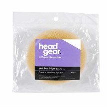 Head-Gear Hair Bun Ring - 14cm Blonde