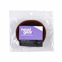 Head-Gear Hair Bun Ring - 14cm Brown