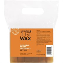 Just Wax Roller Refill Soft Wax - Large Head (6x 100ml Cartridges)
