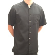Gear UK Gents Mandarin Tunic - Black