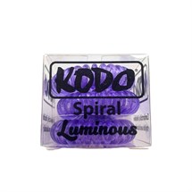 Kodo Luminous Spiral Purple Hairband x3