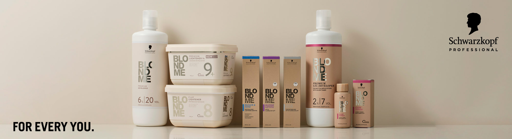 Schwarzkopf BLONDME Banner