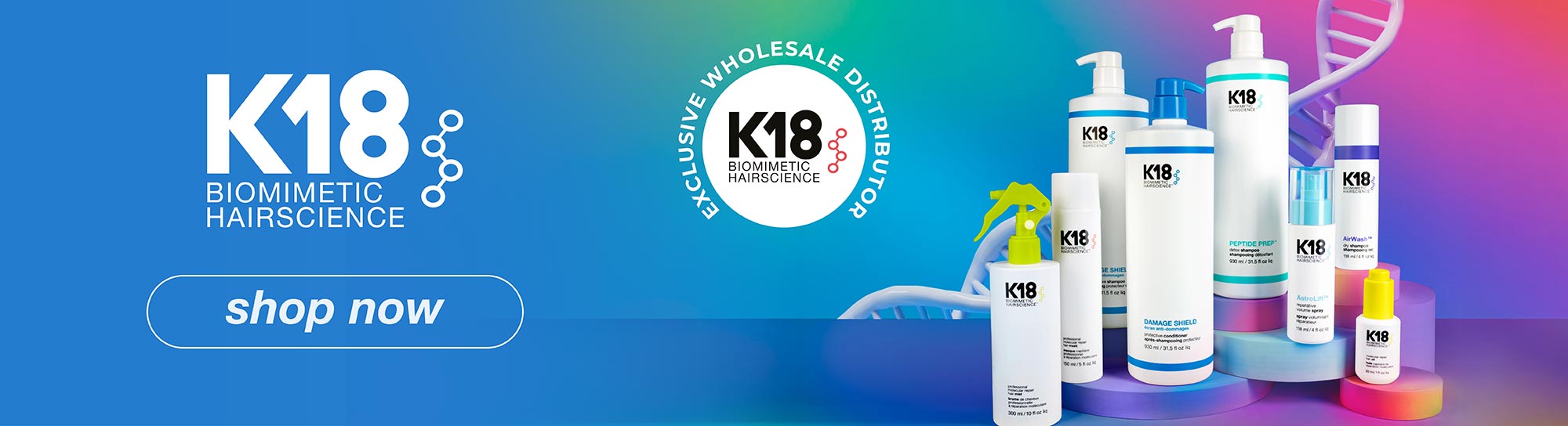 K18 Homepage take over banner