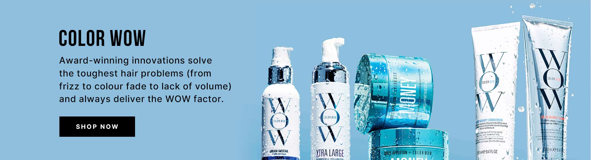 Color Wow Styling banner