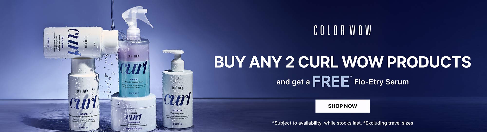 Color Wow Curl Wow Offer Banner