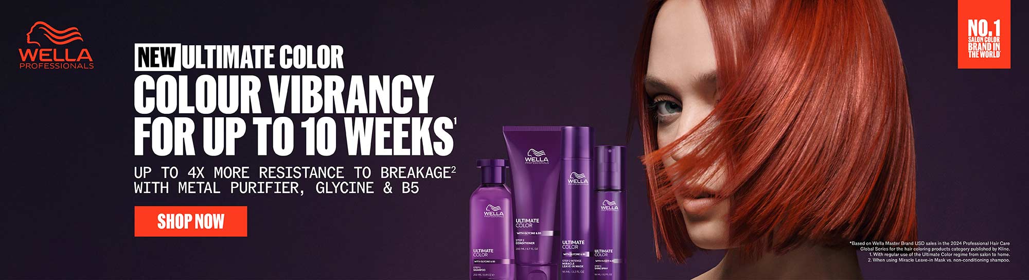 Wella Ultimate Colour Banner