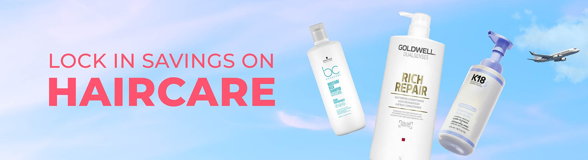 Haircare Offers Banner