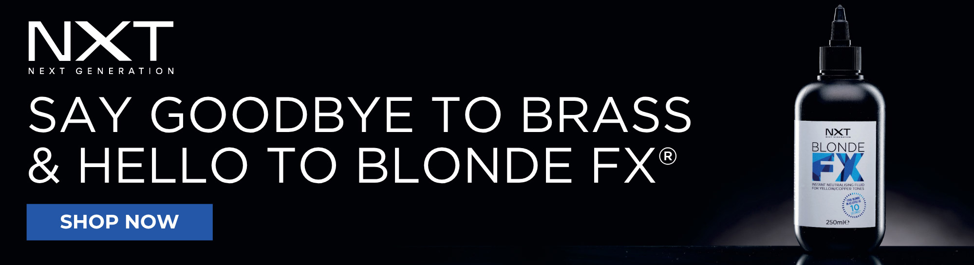 NXT Blonde FX Banner