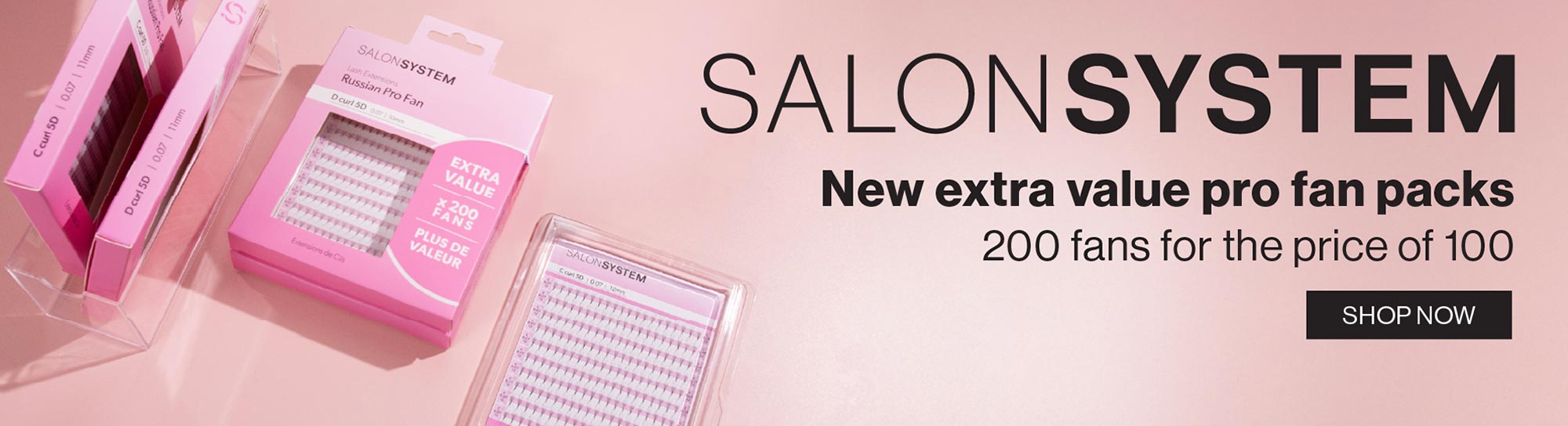 Salon System Extra Value Lash Packs