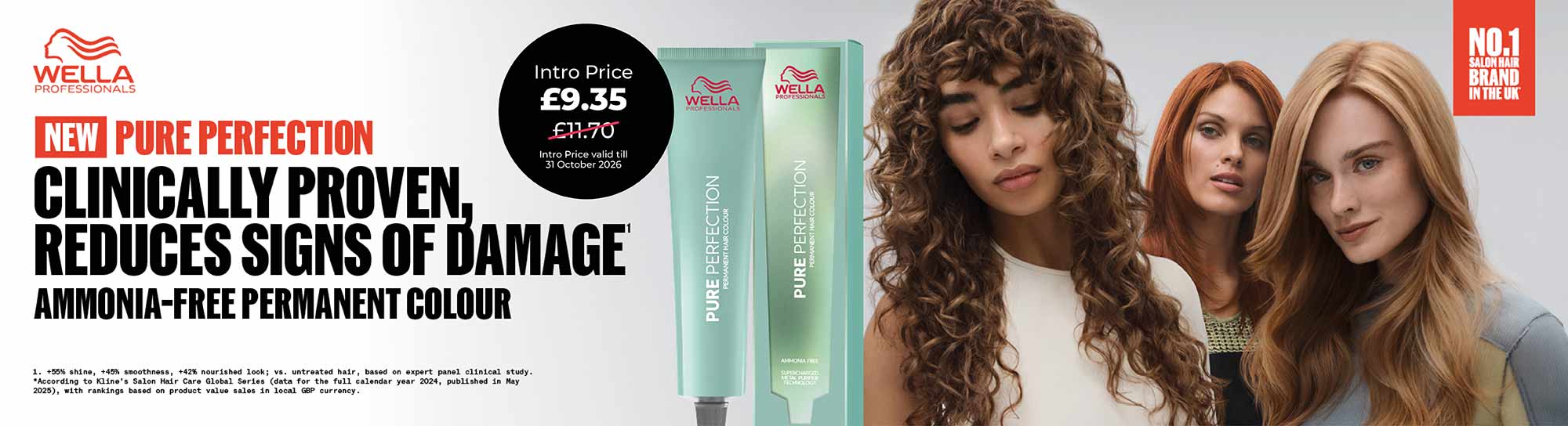 Wella Pure Perfection Banner