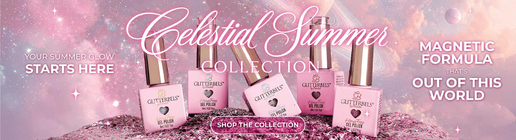 Glitterbels Celestial Summer Launch