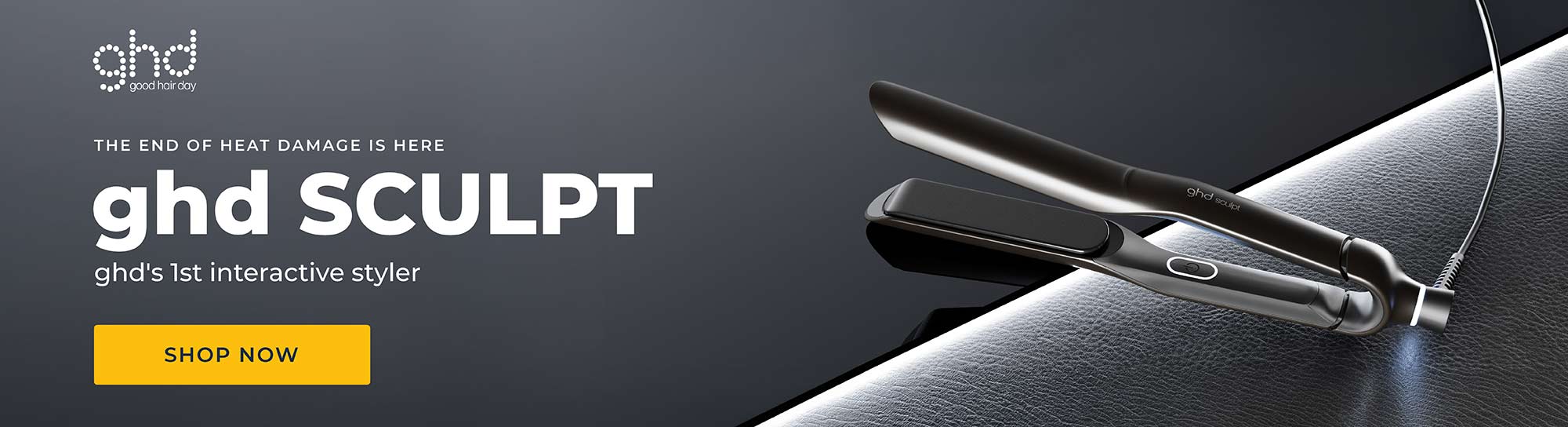 ghd Sculpt Banner