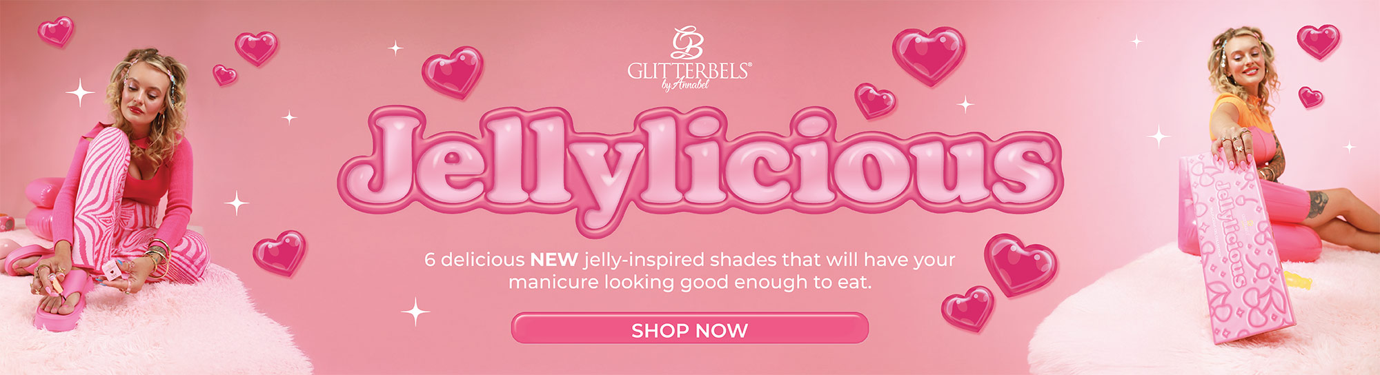 Glitterbells Jullylicious Banner