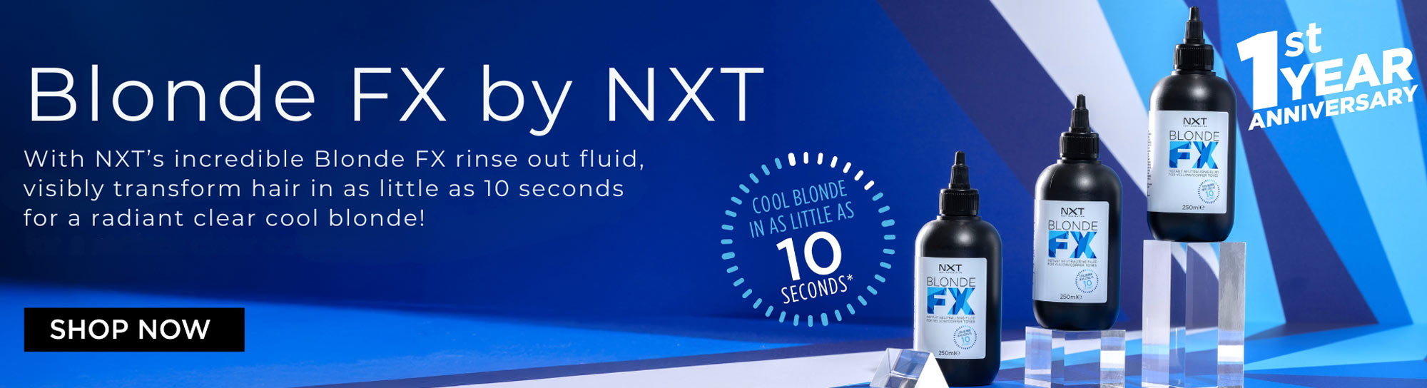 NXT Blonde FX Banner