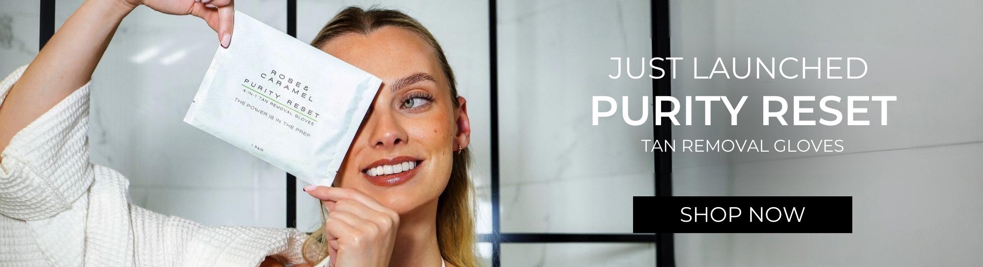 Rose & Caramel Tan Remover Gloves