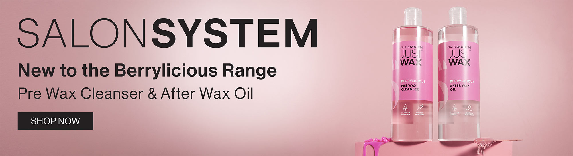 Salon System Berrylicious Pre and Post Wax Care