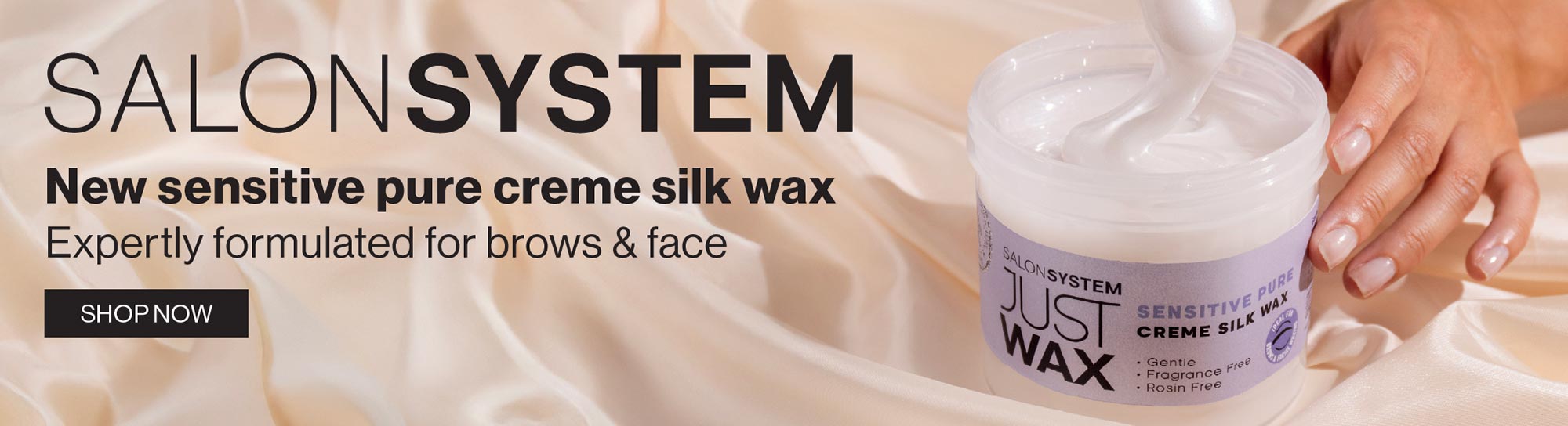 Salon System Sensitive Pure Creme Silk Wax