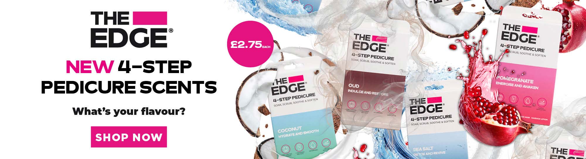 The Edge New Pedi Scents