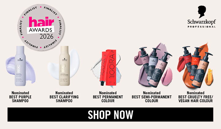 Indola Hair awards finalist products Banner
