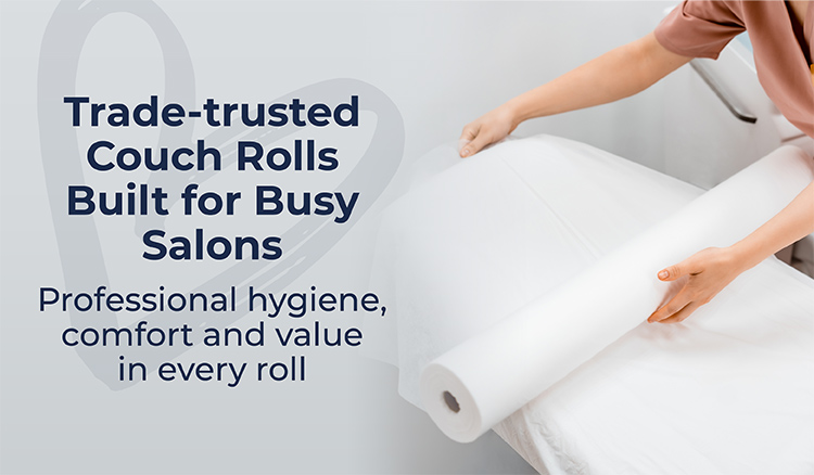 Capital - Trade Trusted Couch Rolls Built for Busy Salons