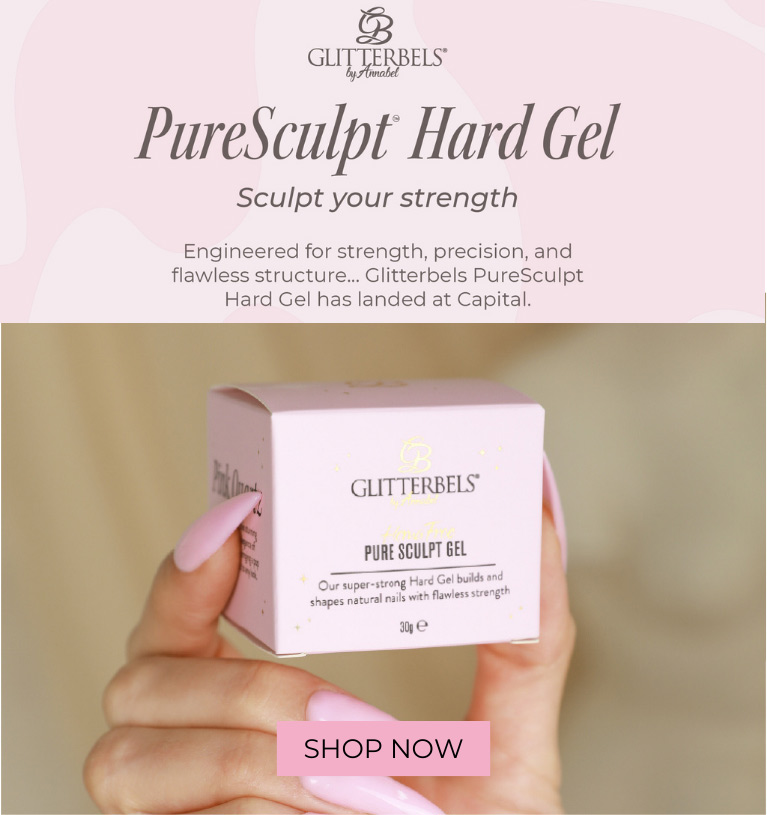 Glitterbels Hard Gel Banner