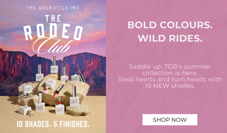 The GelBottle Rodeo Club Banner