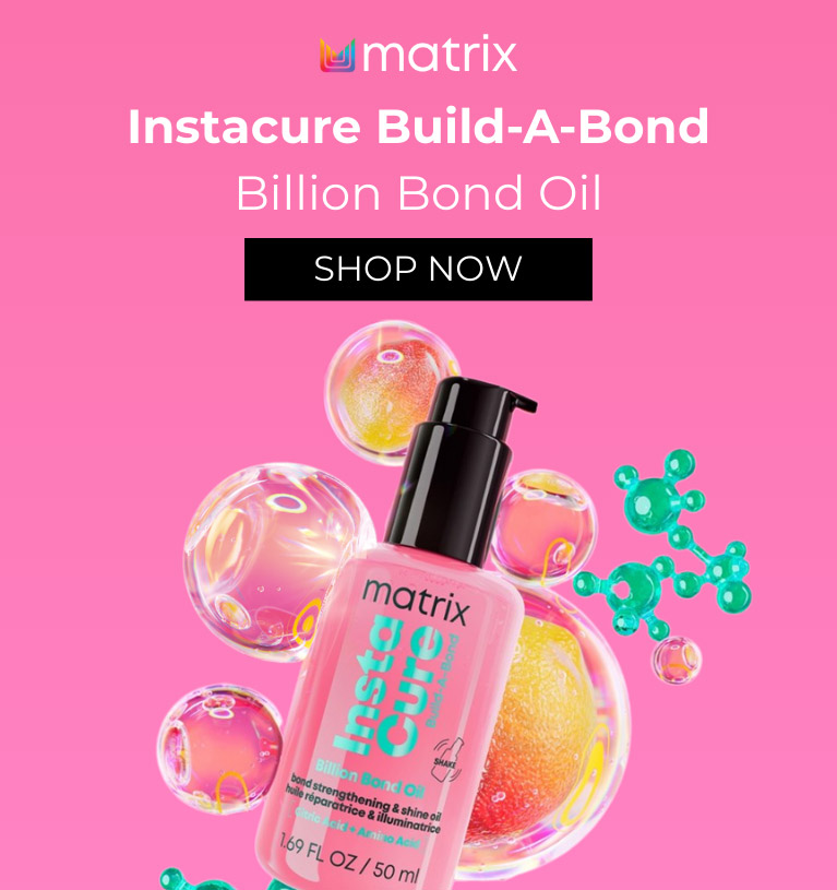 Matrix Instacure Billion Build a Bond Oil Banner