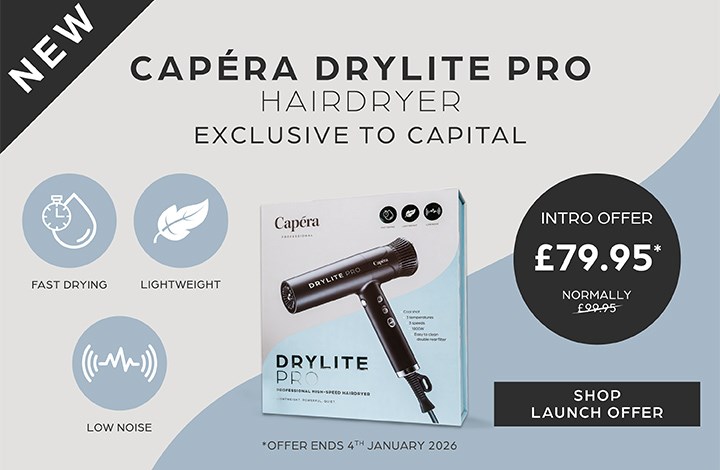 Capera hairdryer static