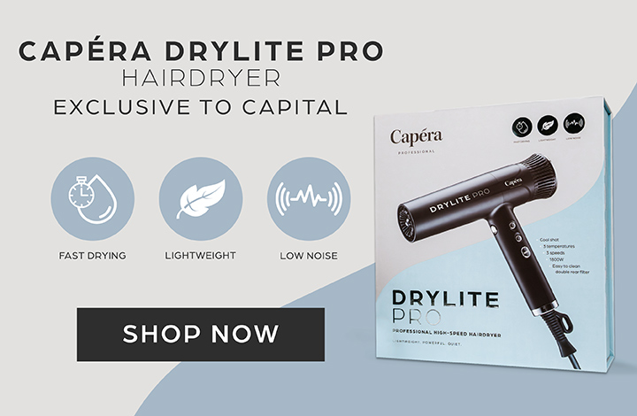 Capera hairdryer static