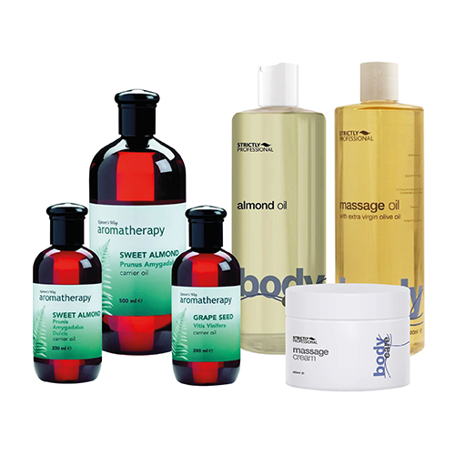 Natures Way & Strictly Professional Massage Oils