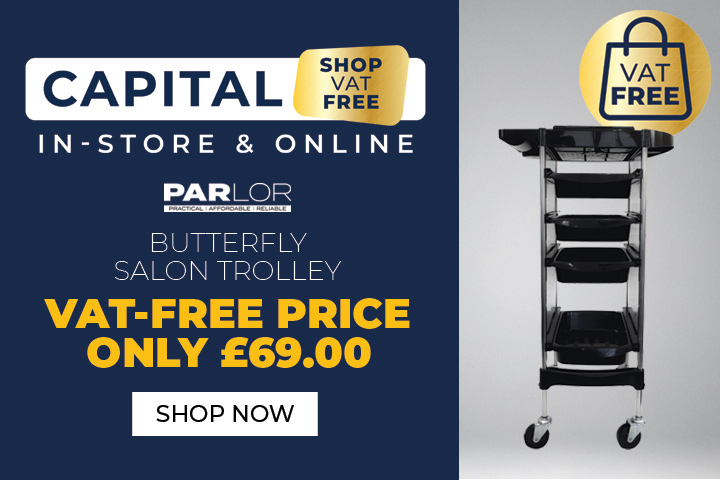 Parlor Butterfly Trolley Static