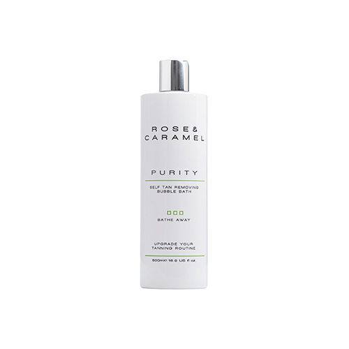 Rose & Caramel Purity Self Tan Removing Bubble Bath - 500ml