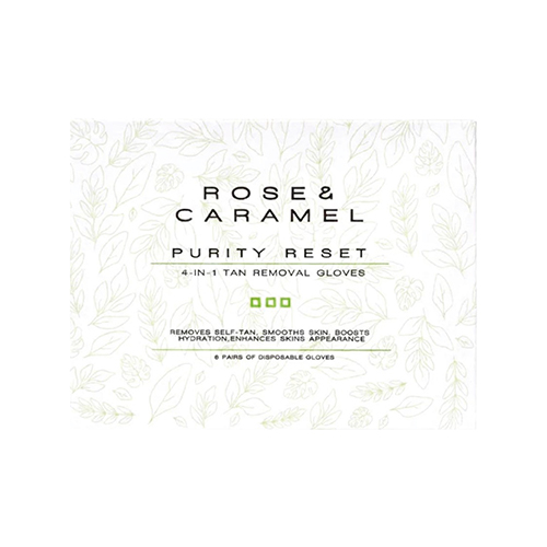 Rose & Caramel Purity Reset 4-in-1 Self Tan Removing Gloves