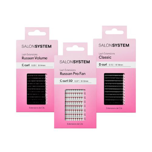 Selected Salon System Lash Extensions