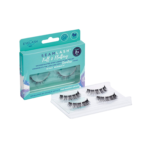 The Eyelash Emporium Seamlash Full And Fluttery Deconstructed Strip Lash Refill - 2 Pack