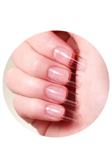 Premium Photo | Manicure and nail extension with acrylic and gel the design  is made with reflective gel polishes