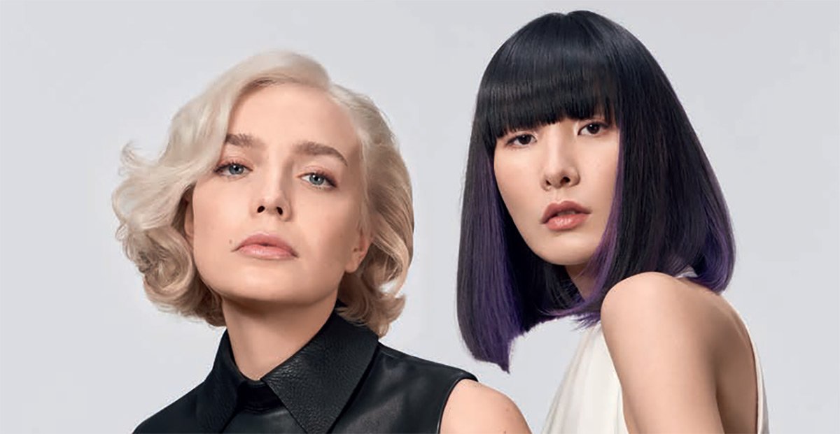 Two gorgeous hair colours