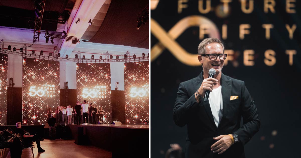 Bruno Marc Giamattei at the Future Fifty Fest