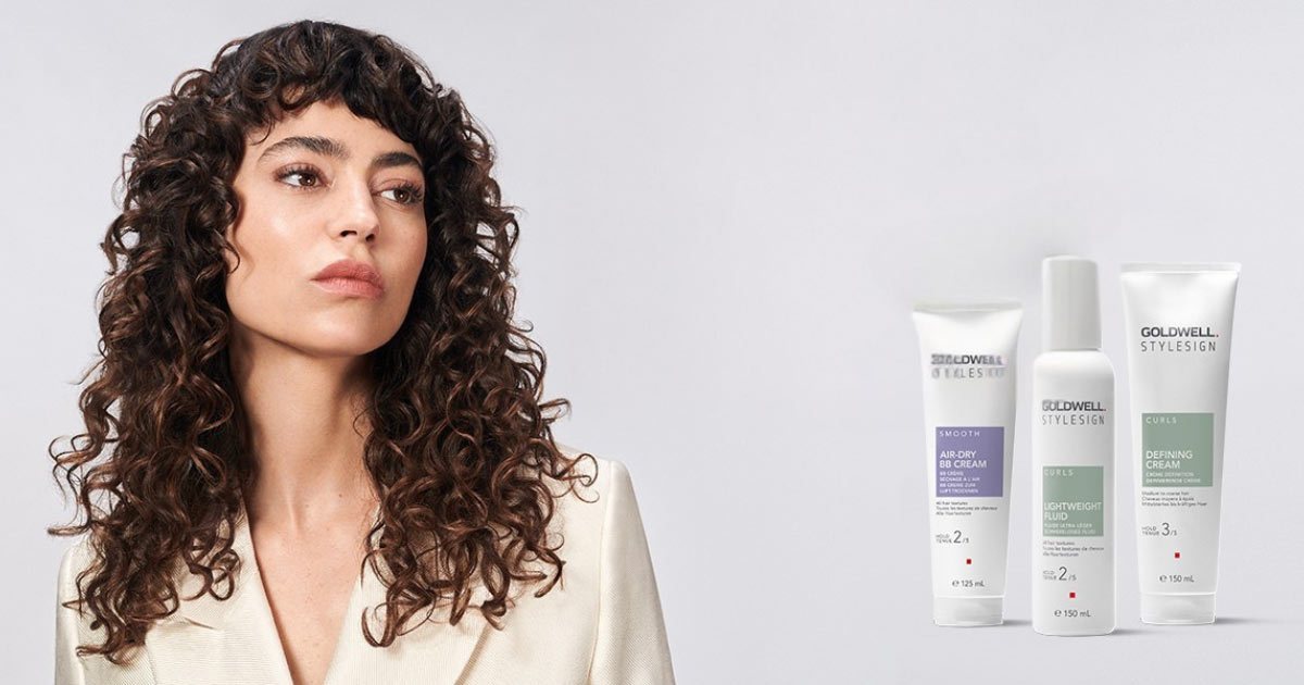 Goldwell perm and styling